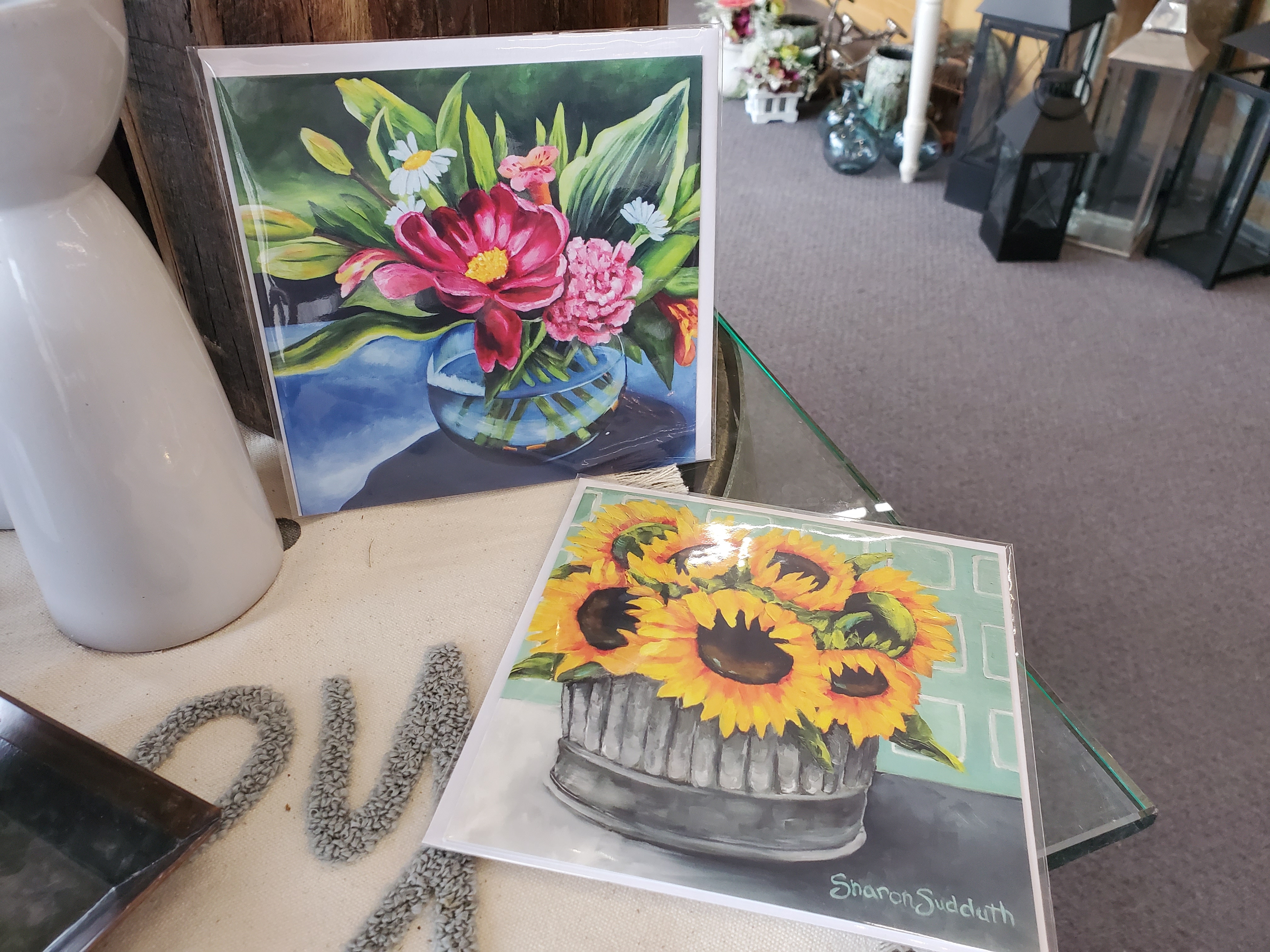 Greeting card by local artist